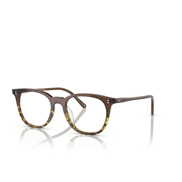 Oliver Peoples JOSIANNE Korrektionsbrillen 1756 espresso / 382 gradient - Dreiviertelansicht