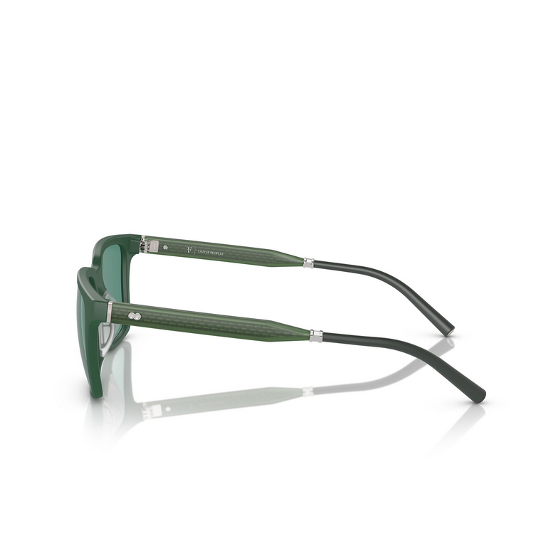 Oliver Peoples MR. FEDERER Sunglasses 700471 semi-matte ryegrass - 3/4