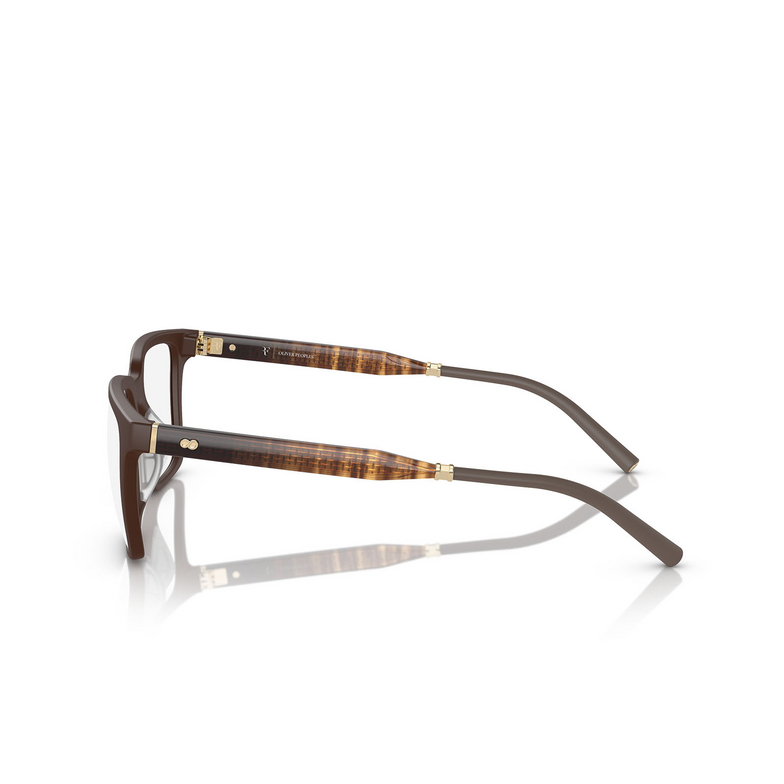 Oliver Peoples MR. FEDERER Eyeglasses 7005 umber - 3/4