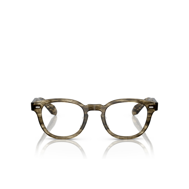 Oliver Peoples N.01 Eyeglasses 1735 soft olive bark - 1/4
