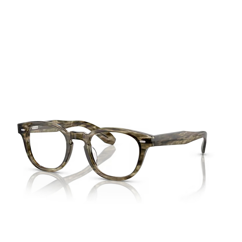 Oliver Peoples N.01 Eyeglasses 1735 soft olive bark - 2/4