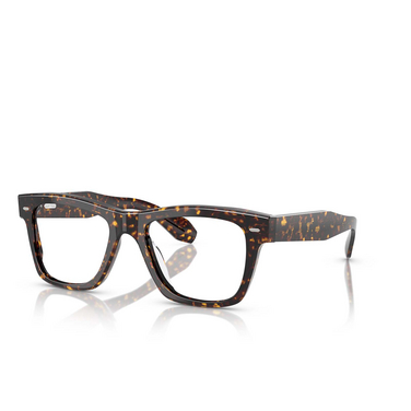 Oliver Peoples N.04 Eyeglasses 1741 atago tortoise - three-quarters view