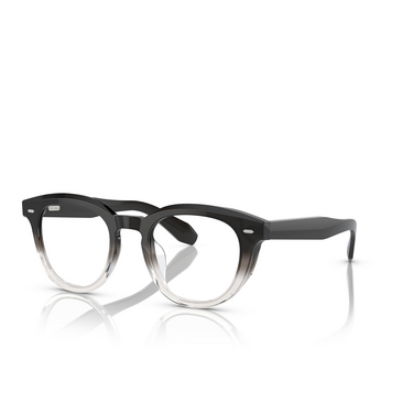 Oliver Peoples N.05 Eyeglasses 1780 ink gradient - three-quarters view