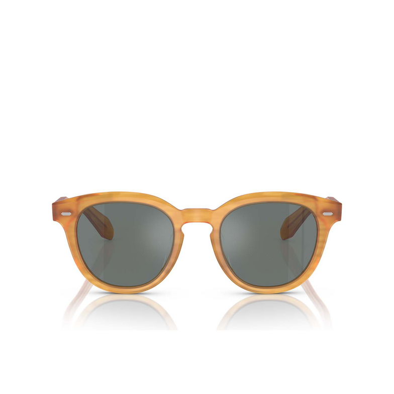 Oliver Peoples N.05 Sunglasses 1779W5 semi-matte goldwood - 1/4