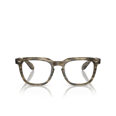 Oliver Peoples N.06 Eyeglasses 1735 soft olive bark - front view