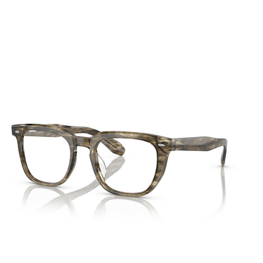 Oliver Peoples N.06 Eyeglasses 1735 soft olive bark - three-quarters view