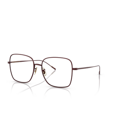 Oliver Peoples NORALEE Eyeglasses 5294 matte burgundy - three-quarters view