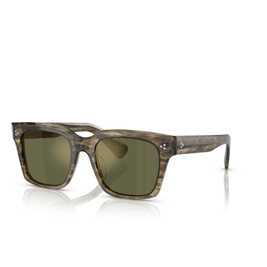 Oliver Peoples OLLICE Sunglasses 1735O8 soft olive bark - three-quarters view