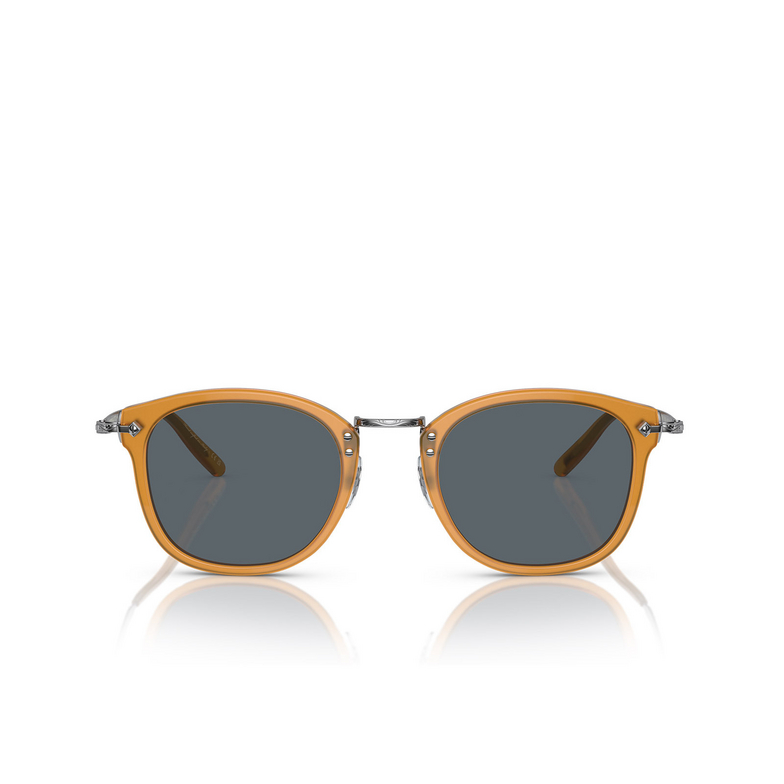 Oliver Peoples OP-506 Sunglasses 1578R5 amber - silver - 1/4