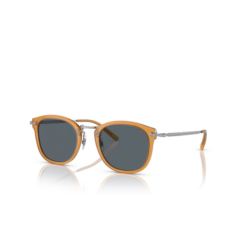 Oliver Peoples OP-506 Sunglasses 1578R5 amber - silver - 2/4