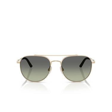 Oliver Peoples R-10 Sunglasses 52452A brushed gold - front view