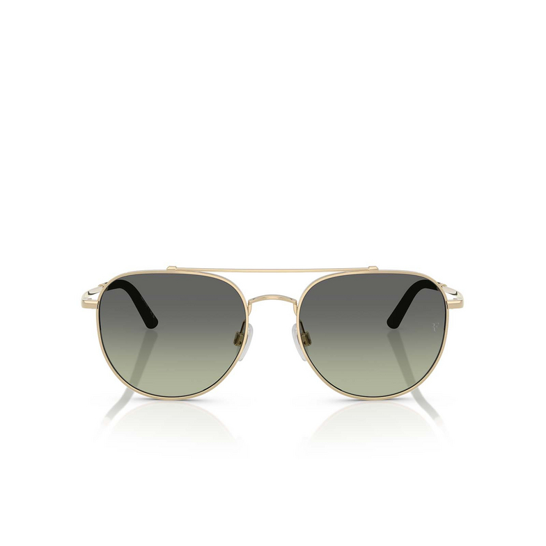 Oliver Peoples R-10 Sunglasses 52452A brushed gold - 1/4