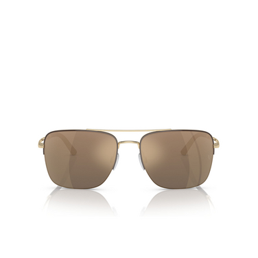 Oliver Peoples R-2 Sunglasses 50355A umber / gold - front view