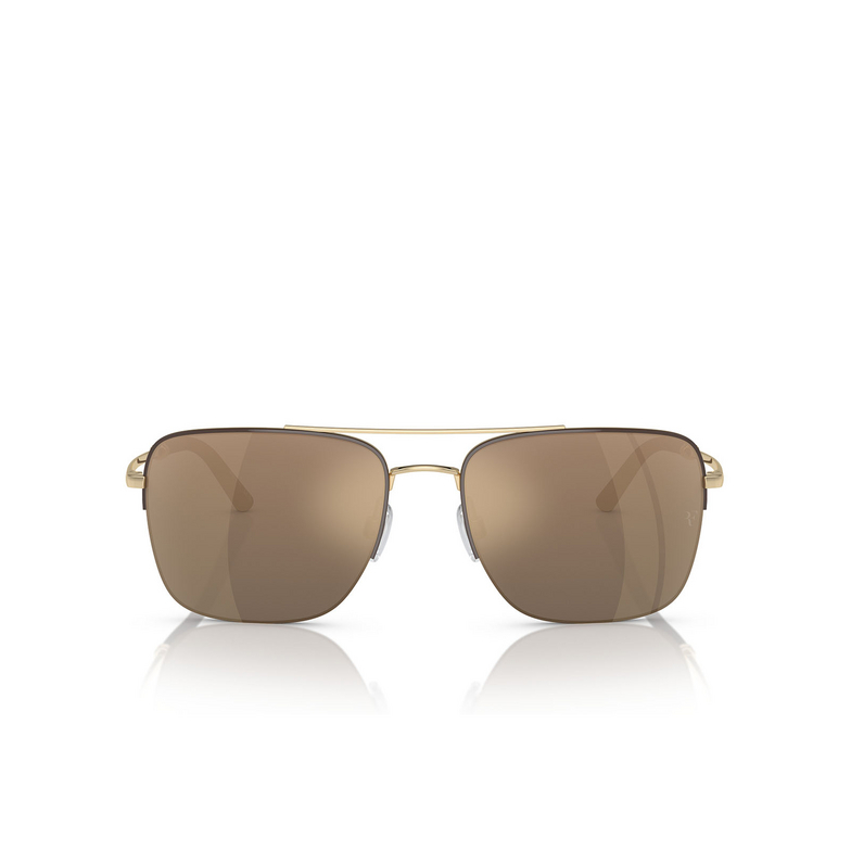Oliver Peoples R-2 Sunglasses 50355A umber / gold - 1/4