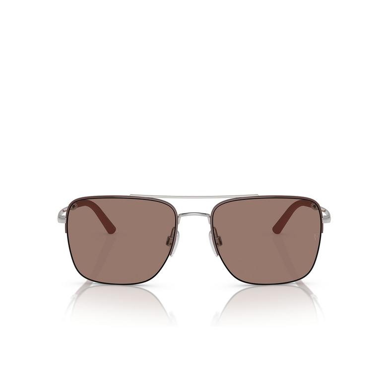 Oliver Peoples R-2 Sonnenbrillen 503653 brick / silver - 1/4