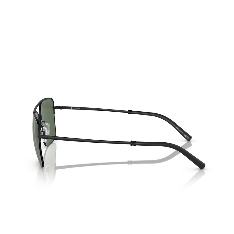 Oliver Peoples R-2 Sunglasses 50629A matte black - 3/4