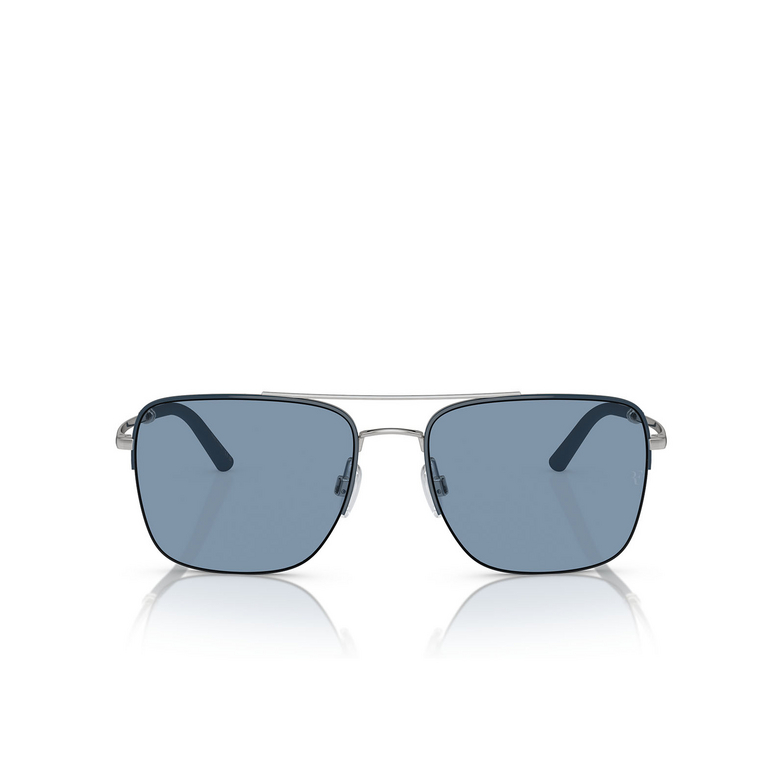 Oliver Peoples R-2 Sunglasses 506380 blue ash / brushed silver - 1/4