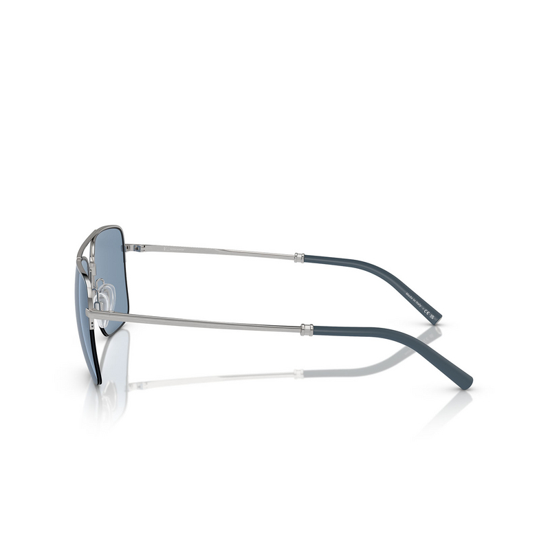 Oliver Peoples R-2 Sunglasses 506380 blue ash / brushed silver - 3/4