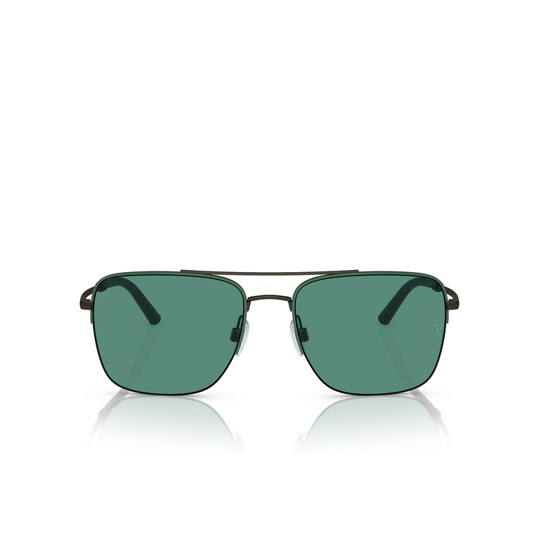 Oliver Peoples R-2 Sunglasses 533971 ryegrass / pewter - 1/4
