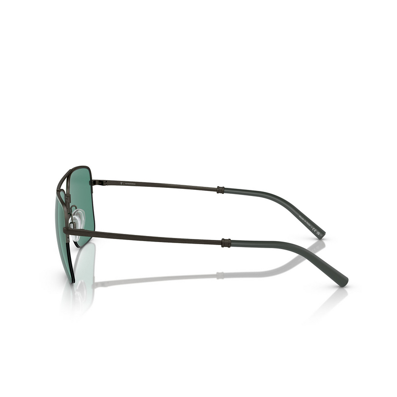 Oliver Peoples R-2 Sunglasses 533971 ryegrass / pewter - 3/4