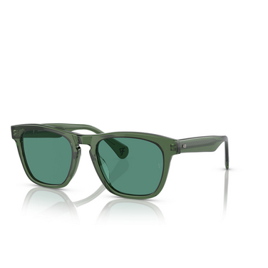 Oliver Peoples R-3 Sunglasses 177371 ryegrass - three-quarters view