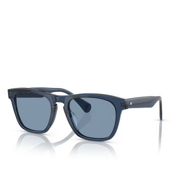 Oliver Peoples R-3 Sunglasses 178780 blue ash - three-quarters view