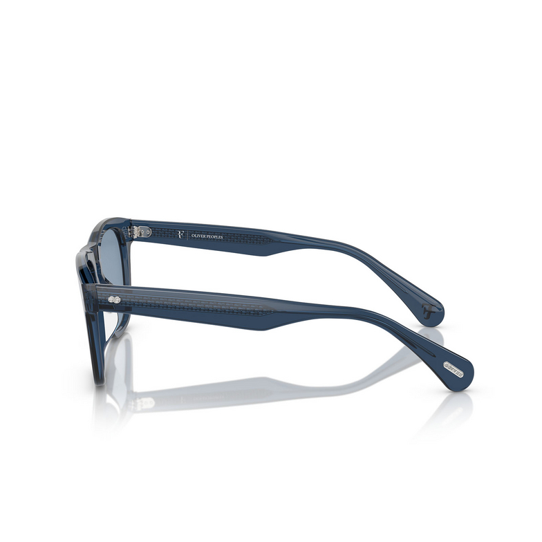 Oliver Peoples R-3 Sunglasses 178780 blue ash - 3/4