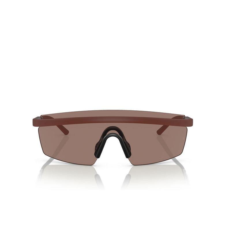 Oliver Peoples R-4 Sunglasses 700253 semi-matte brick - 1/4