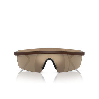 Gafas de sol Oliver Peoples R-4 70055A semi matte umber - Vista delantera