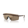 Gafas de sol Oliver Peoples R-4 70055A semi matte umber - Miniatura del producto 2/4