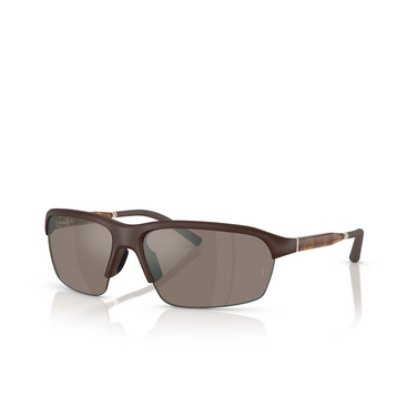 Occhiali da sole Oliver Peoples R-6 70057I semi-matt umber - tre quarti