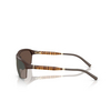 Occhiali da sole Oliver Peoples R-6 70057I semi-matt umber - anteprima prodotto 3/4