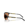 Occhiali da sole Oliver Peoples R-7 700153 semi matte black - anteprima prodotto 3/4