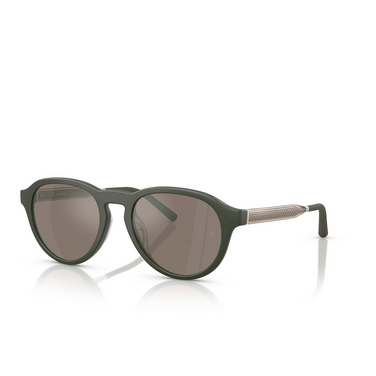 Oliver Peoples R-8 Sunglasses 70067I green smoke - three-quarters view