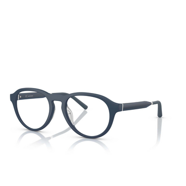 Oliver Peoples R-8R Eyeglasses 7003 semi-matt blue ash - three-quarters view