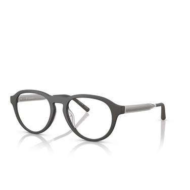 Oliver Peoples R-8R Eyeglasses 7008 semi-matt grey - three-quarters view