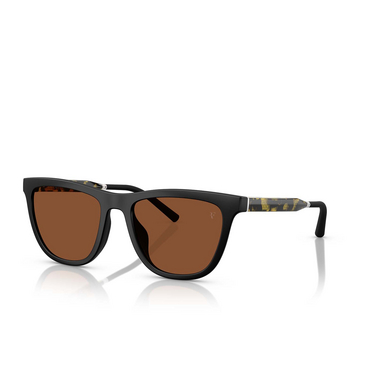 Oliver Peoples R-9 Sunglasses 700153 semi matte black - three-quarters view