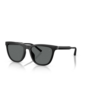 Oliver Peoples R-9 Sunglasses 700181 semi matte black - three-quarters view