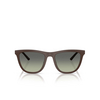 Occhiali da sole Oliver Peoples R-9 70052A semi-matt umber - anteprima prodotto 1/4