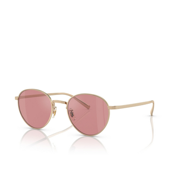 Oliver Peoples RHYDIAN Sunglasses 50353E gold - three-quarters view