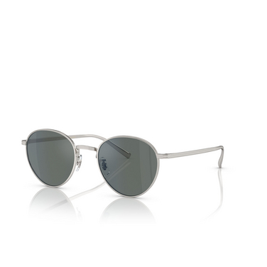 Oliver Peoples RHYDIAN Sunglasses 5036W5 silver - three-quarters view