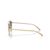 Occhiali da sole Oliver Peoples RIVETTI 5035BH gold - anteprima prodotto 3/4