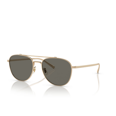 Lunettes de soleil Oliver Peoples RIVETTI 5035R5 gold - Vue trois quarts