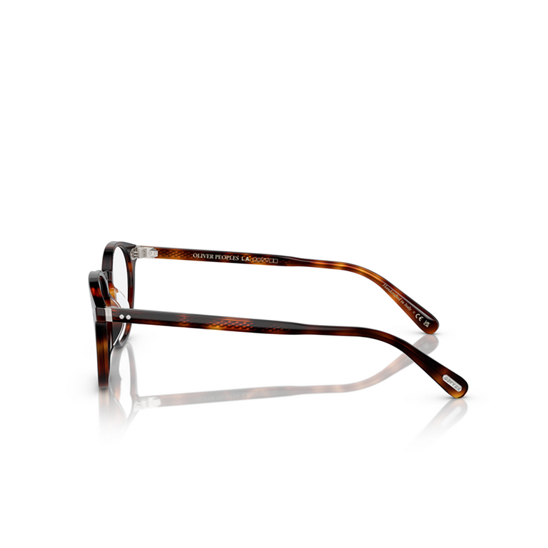 Oliver Peoples RONNE Eyeglasses 1007 dark mahogany - 3/4