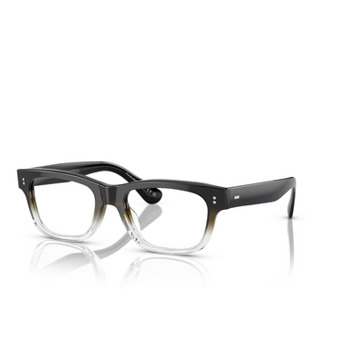 Oliver Peoples ROSSON Eyeglasses 1751 dark military / crystal gradient - three-quarters view