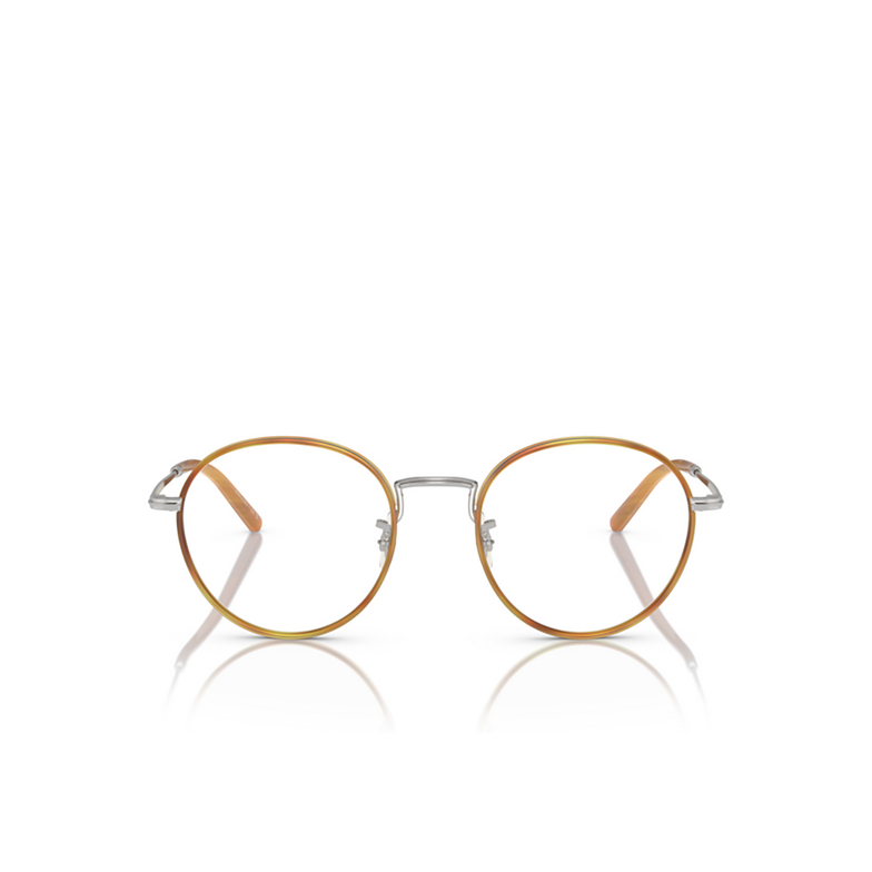 Oliver Peoples SIDELL Eyeglasses 5036 silver / amber - 1/4