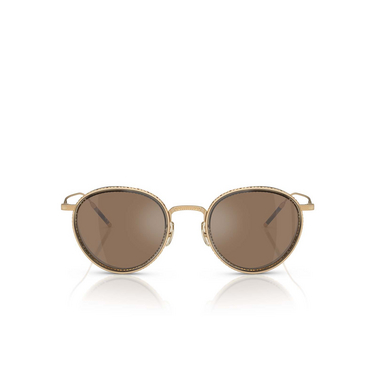 Oliver Peoples TK-8 Sunglasses 5264G8 18k gold plated - front view