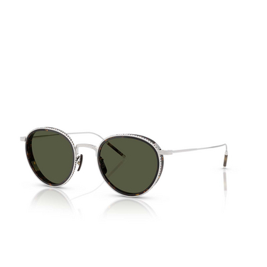 Oliver Peoples TK-8 Sunglasses 527652 18k white gold plated - three-quarters view