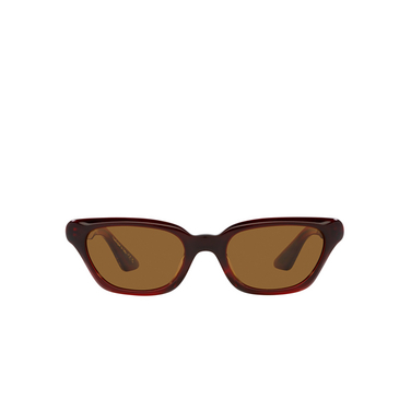 Lunettes de soleil Oliver Peoples X KHAITE 1983C 167553 bordeaux bark - Vue de face
