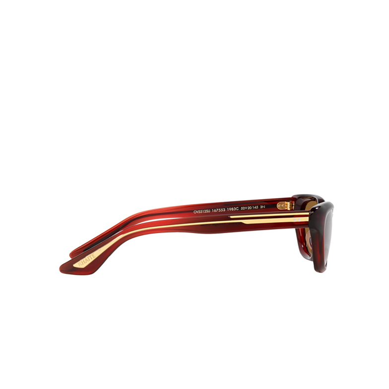 Oliver Peoples X KHAITE 1983C Sunglasses 167553 bordeaux bark - 3/4